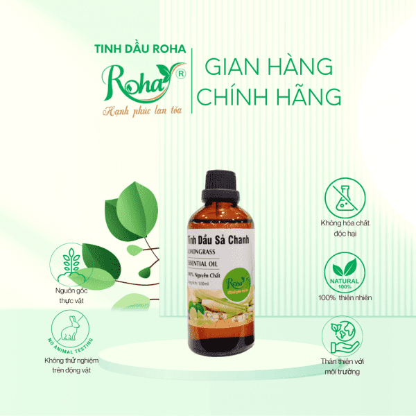 Tinh dầu sả chanh - 100ml