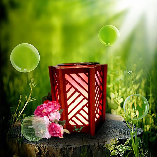 Đèn gỗ song song