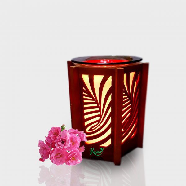 Đèn gỗ lượn sóng