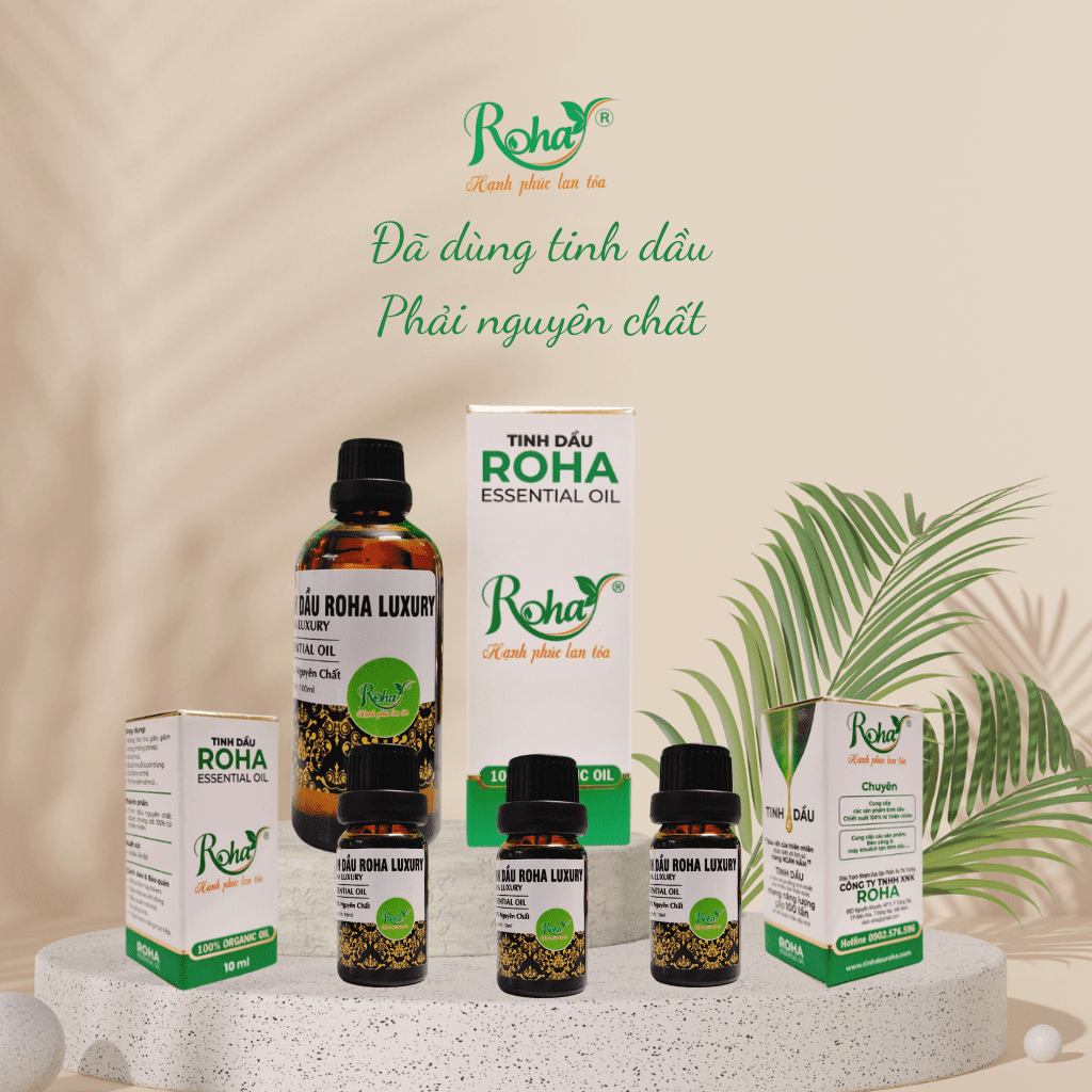 tinh dầu roha